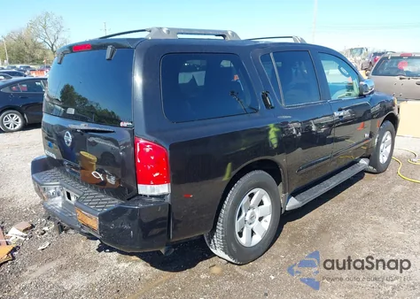 2005 Nissan Armada Le from USA, damaged, VIN 5N1AA08B55N722304